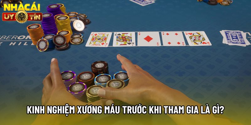 Kinh nghiệm xương máu trước khi tham gia là gì? Kinh nghiệm xương máu trước khi tham gia là gì?